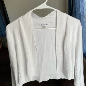 Calvin Klein White Blazer Lightweight Suit Jacket